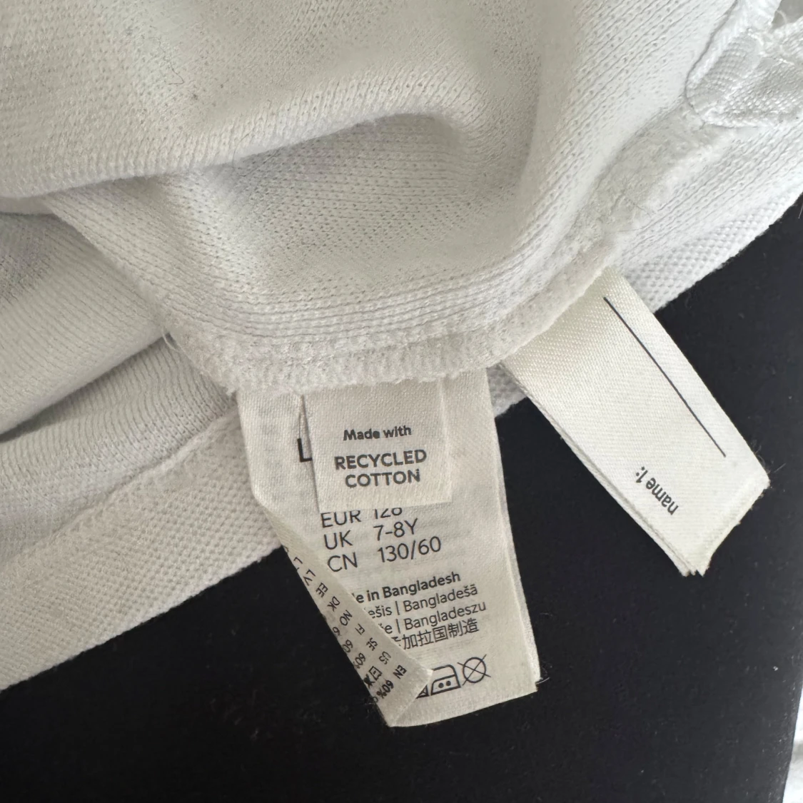 Vit pikétröja från Lindex barn - 3