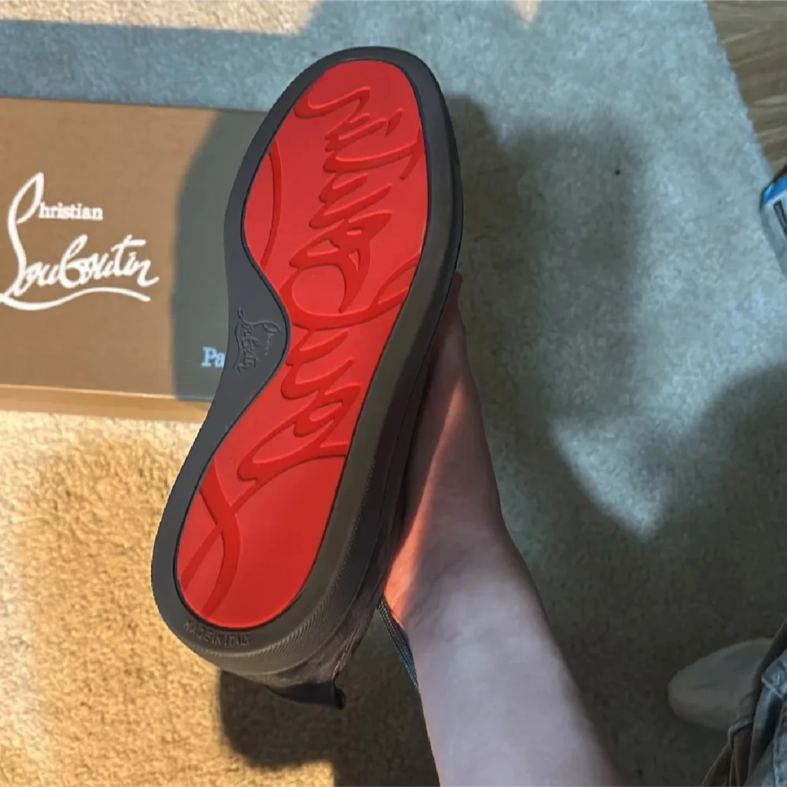 Svarta sneakers från Christian Louboutin - 2