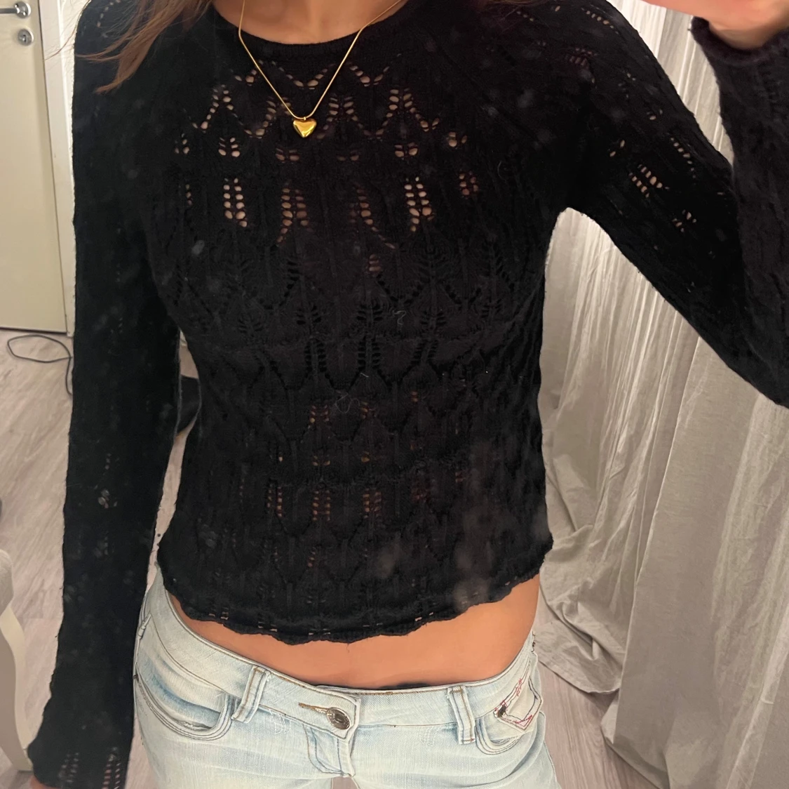 Svart topp/tröja - 2