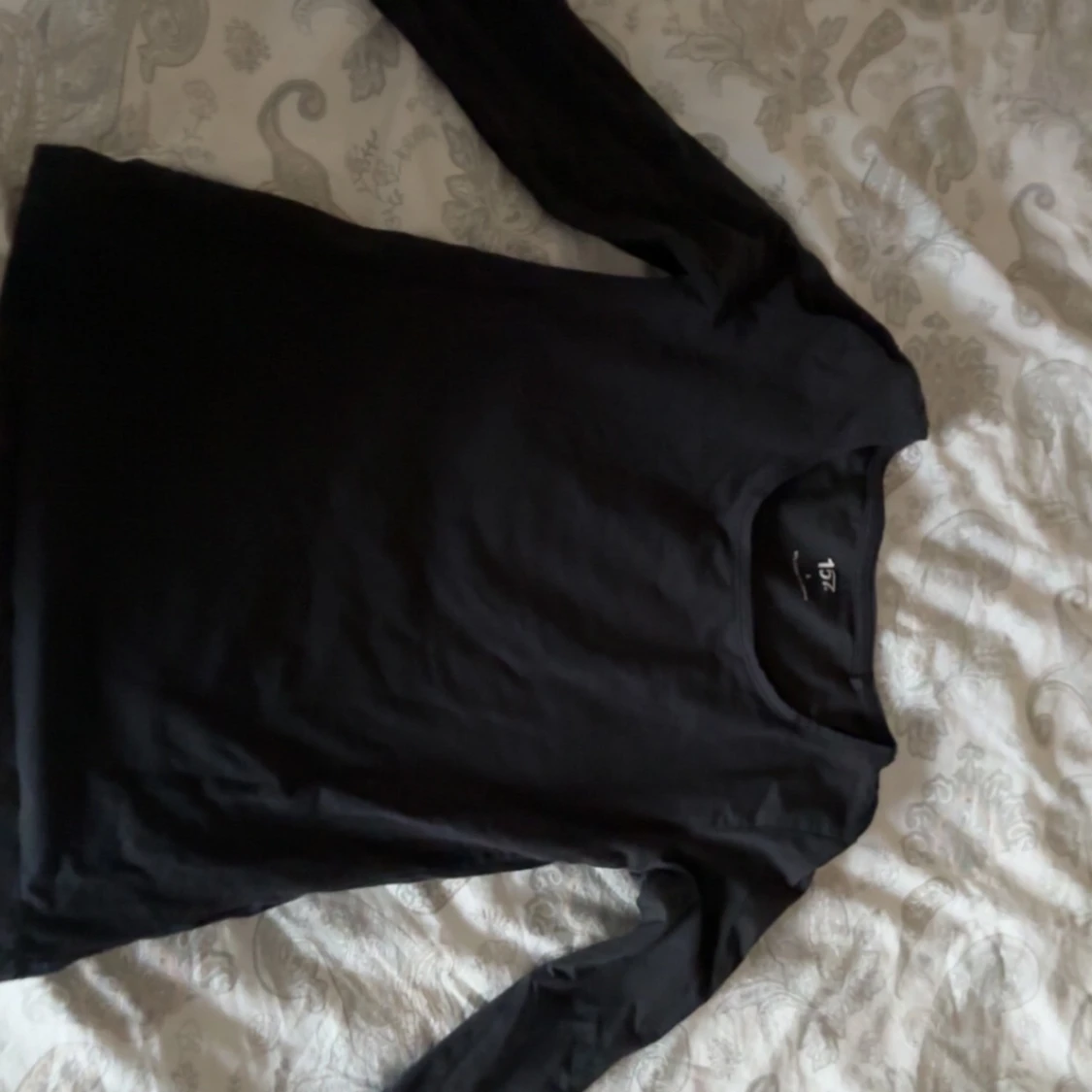 marinblå långärmad topp från 157