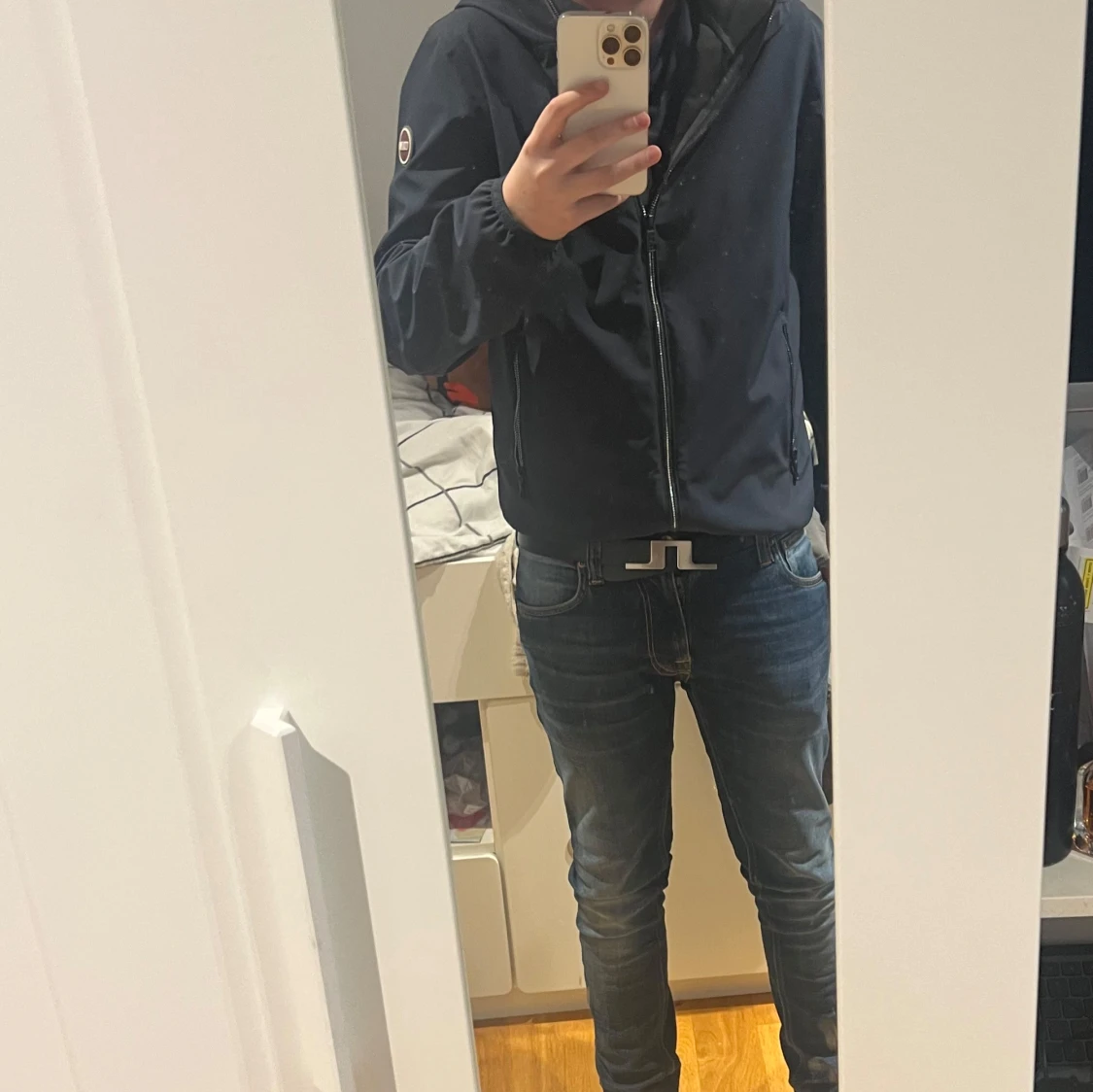 Mörkblå vindjacka från Colmar Ny pris cirka 3000 mitt pris 800 kr  - 3