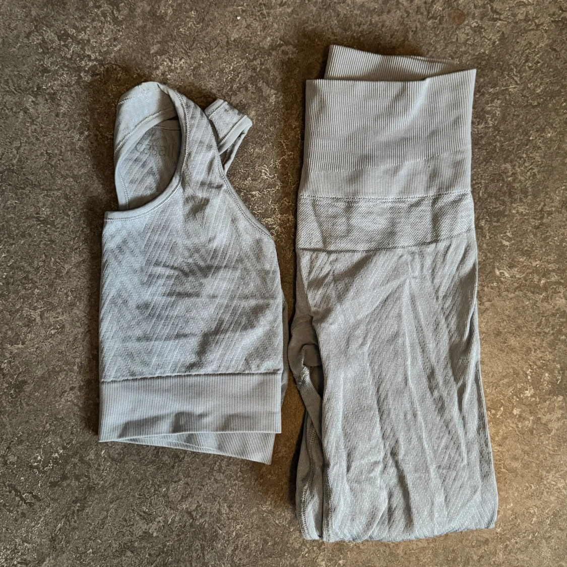 Blå v-ribbat set från Casall - 1