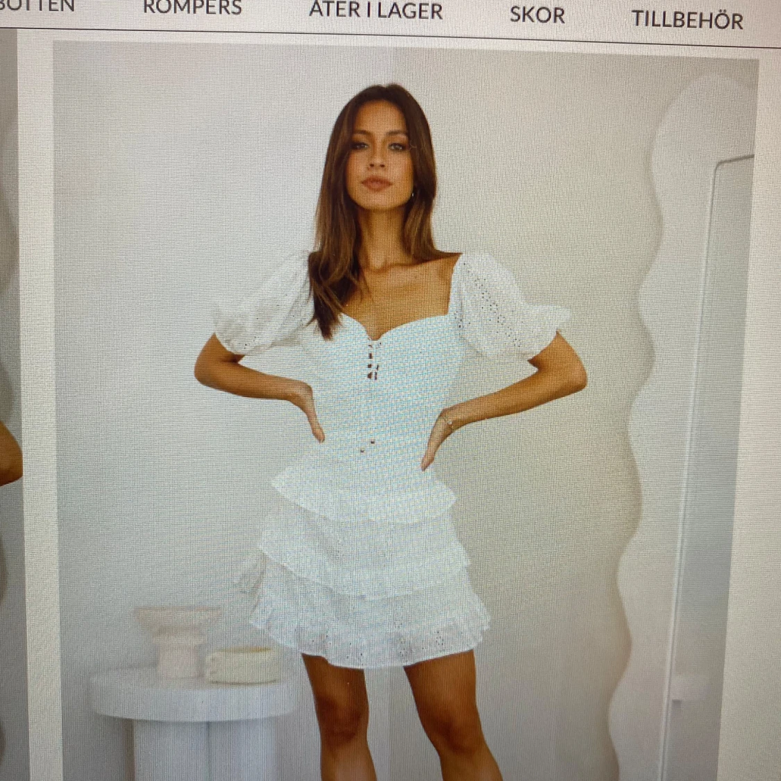 Vit spetsklänning från Hello Molly - 1