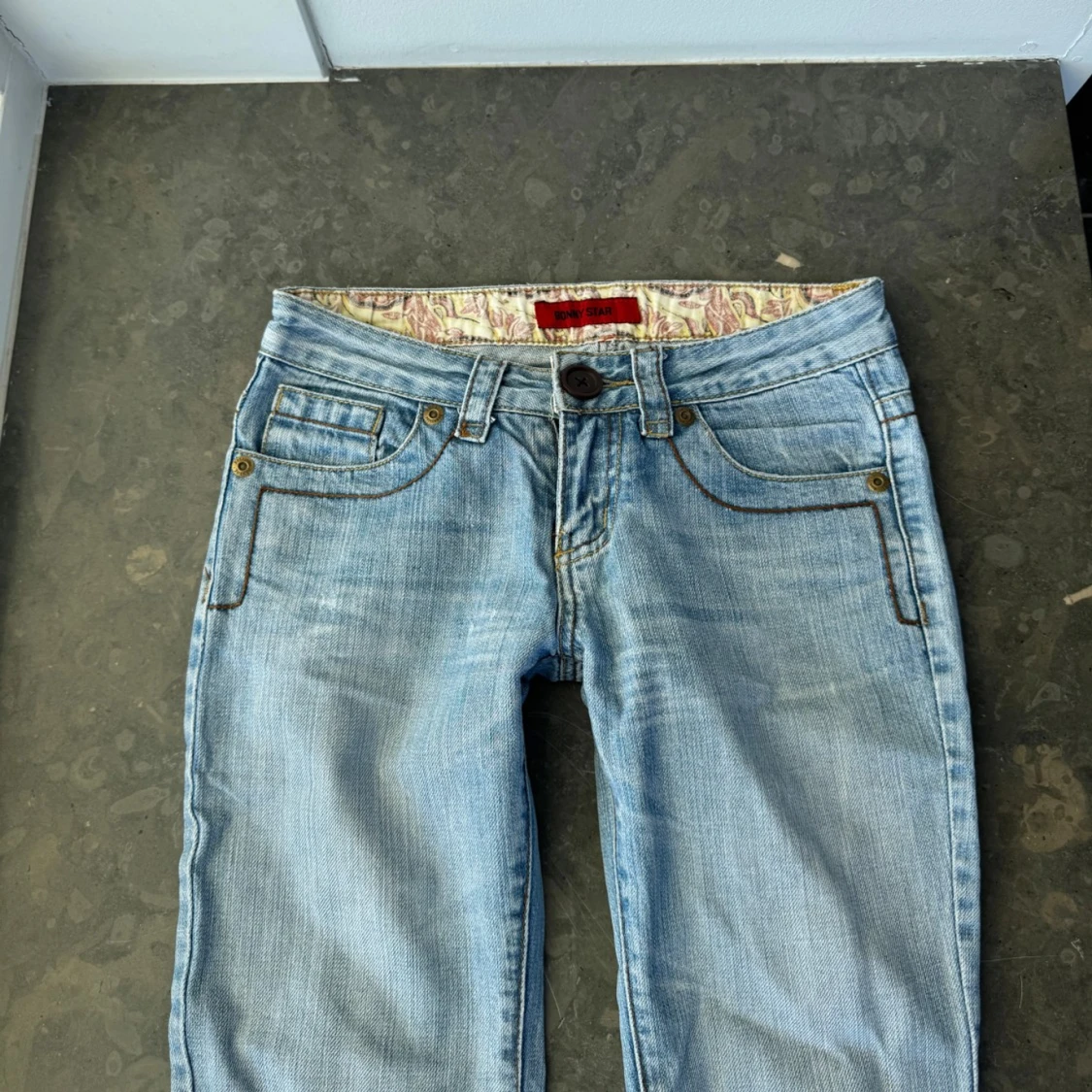 Lågmidjade jeans  - 90