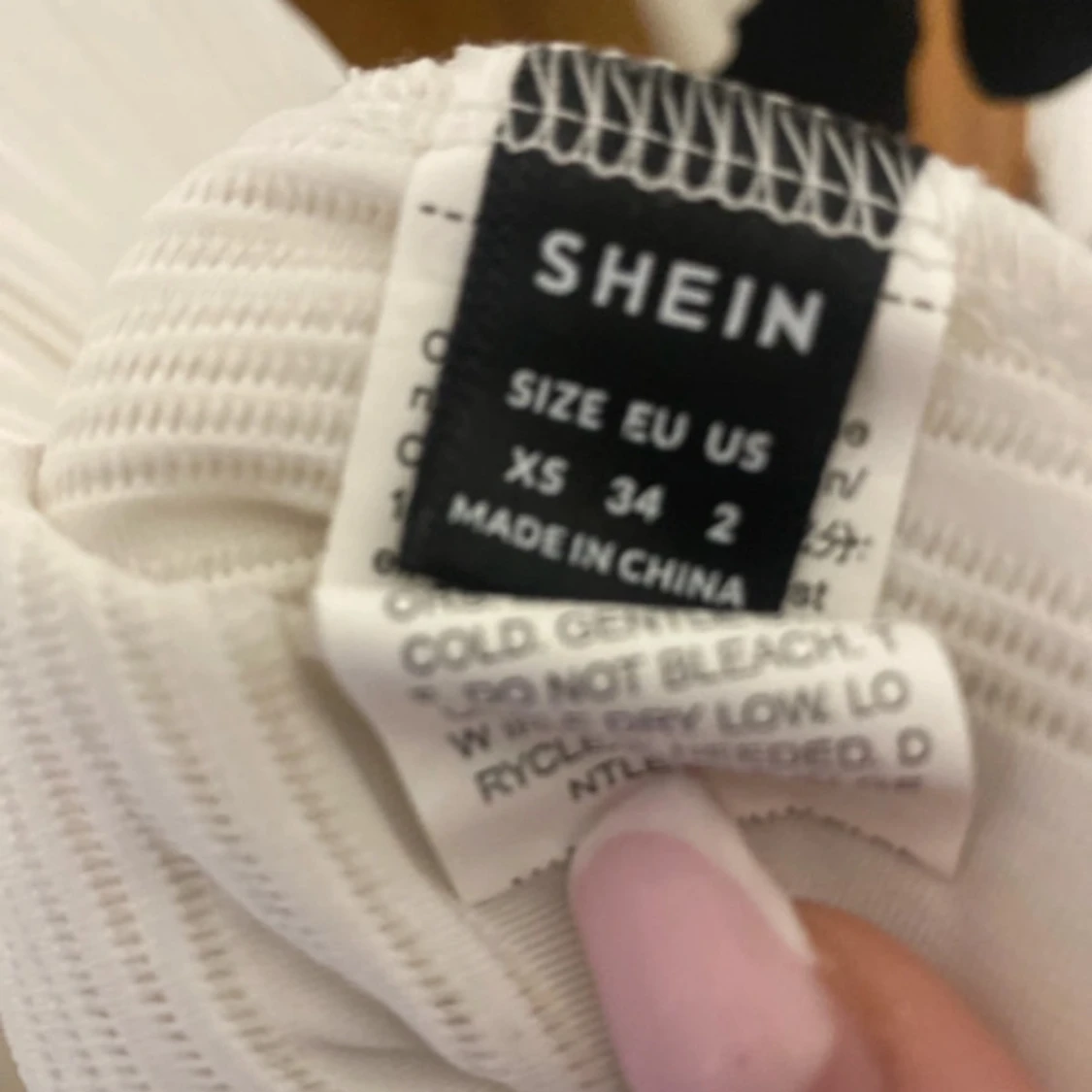 Vit långklänning från Shein - 2