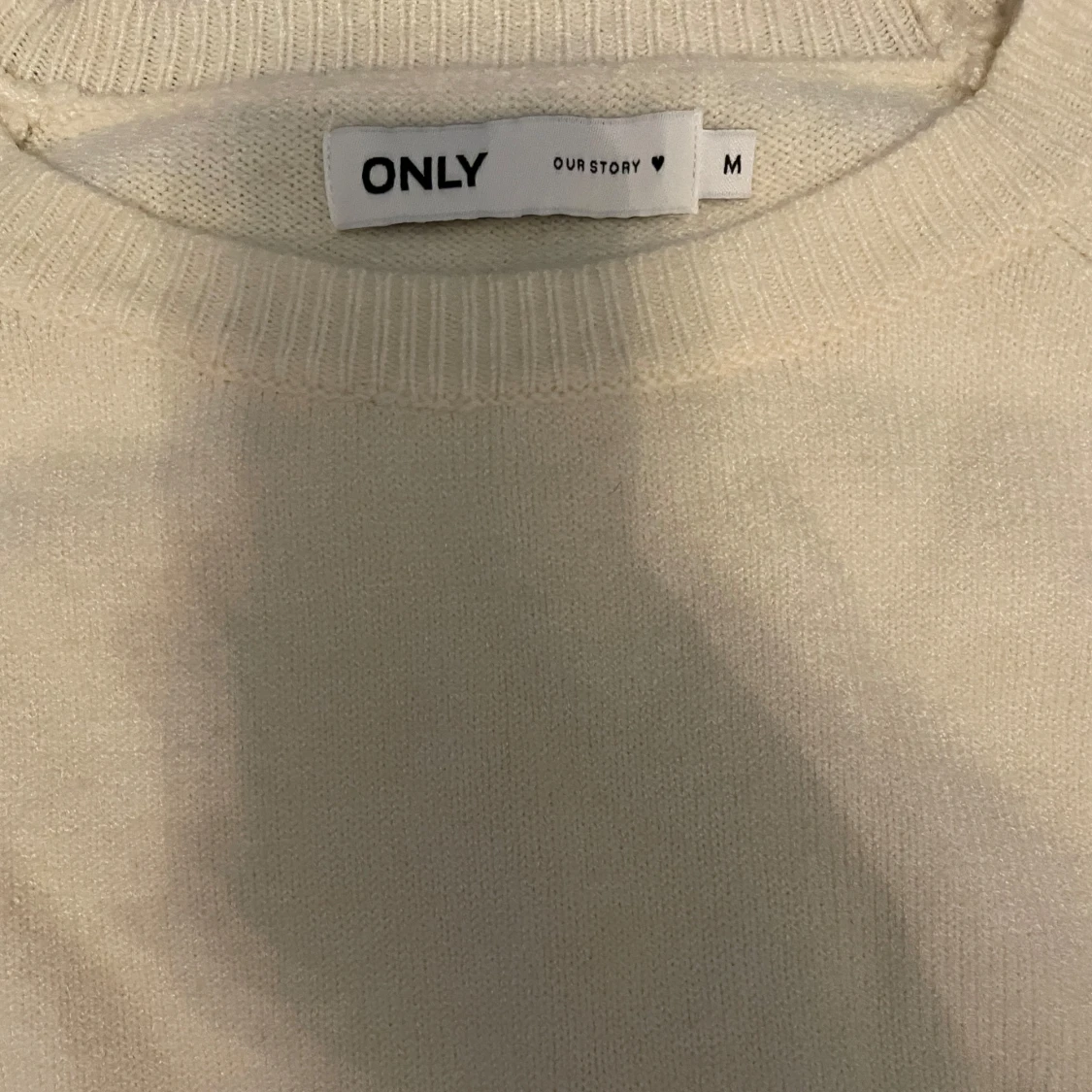 Gräddvit stickad tröja från ONLY - 2