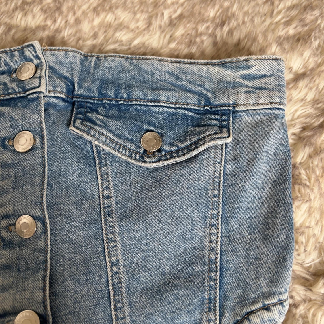 Ljusblå jeanstopp  från Perfect Jeans - 4