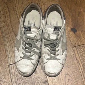 Golden goose skor - Jätte fina men har blivit trasiga i sulan i hälen på båda skorna. Annars bra skick! 