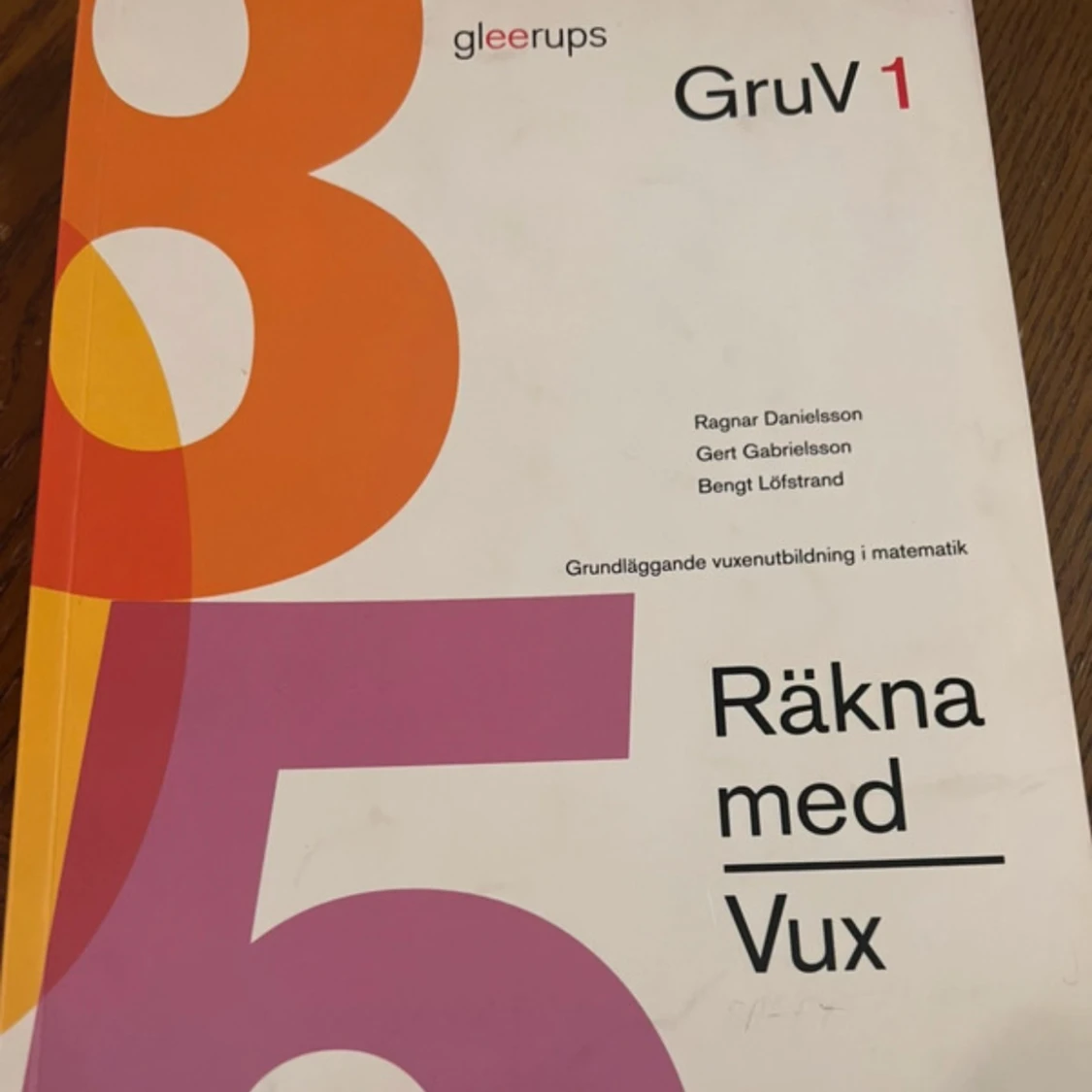 Räkna med Vux GruV 1