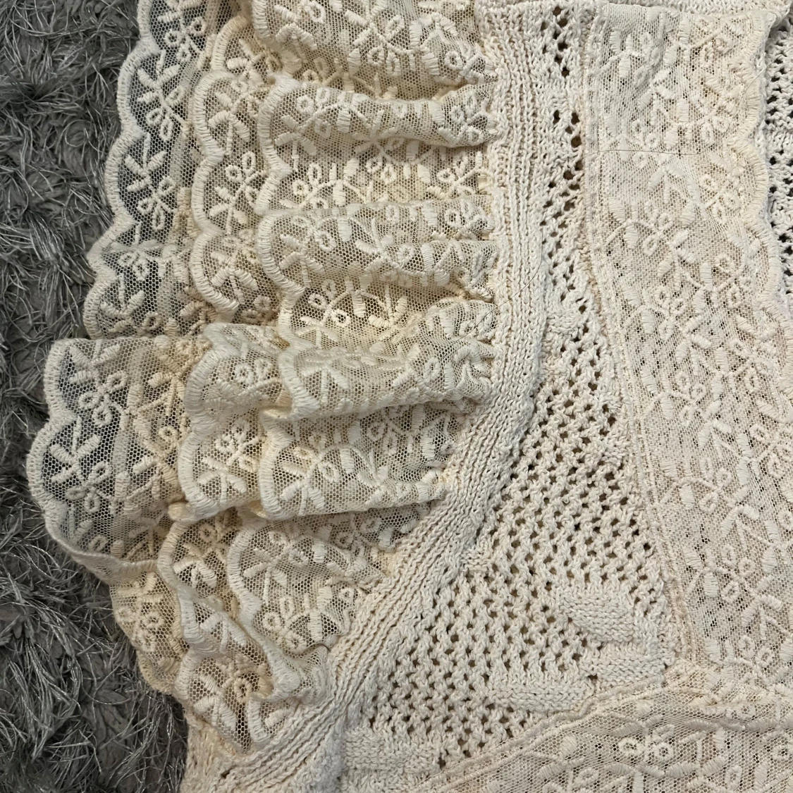 Vit spetsblus från Zara - 2