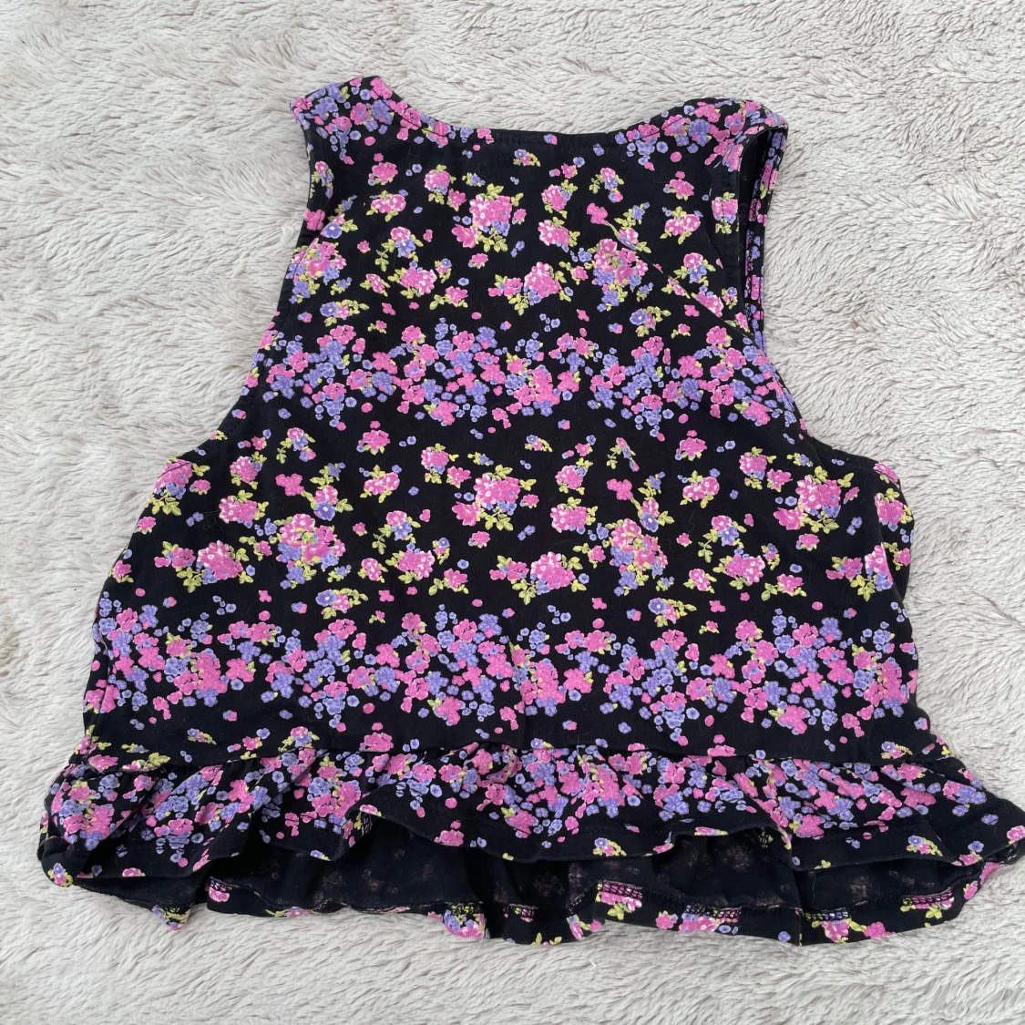 Blommig ärmlös topp från H&M Divided - 4