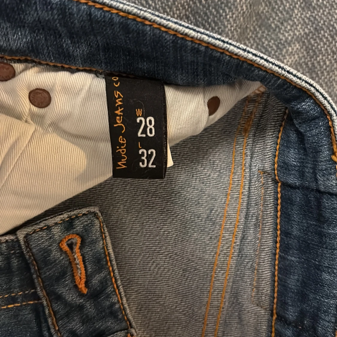 Blå jeans från Nudie - 4