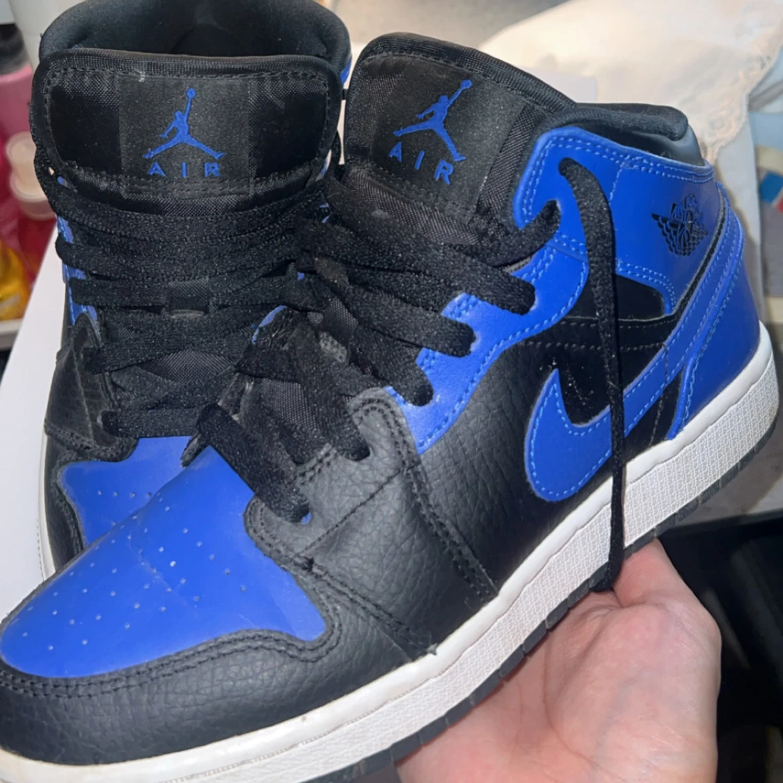 Nike Air Jordan 1 Mid Royal/Black 36.5 /37