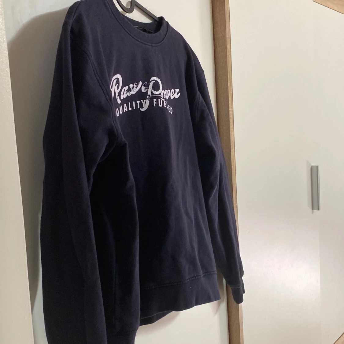 Mörkblå sweatshirt Raw Power S - 1