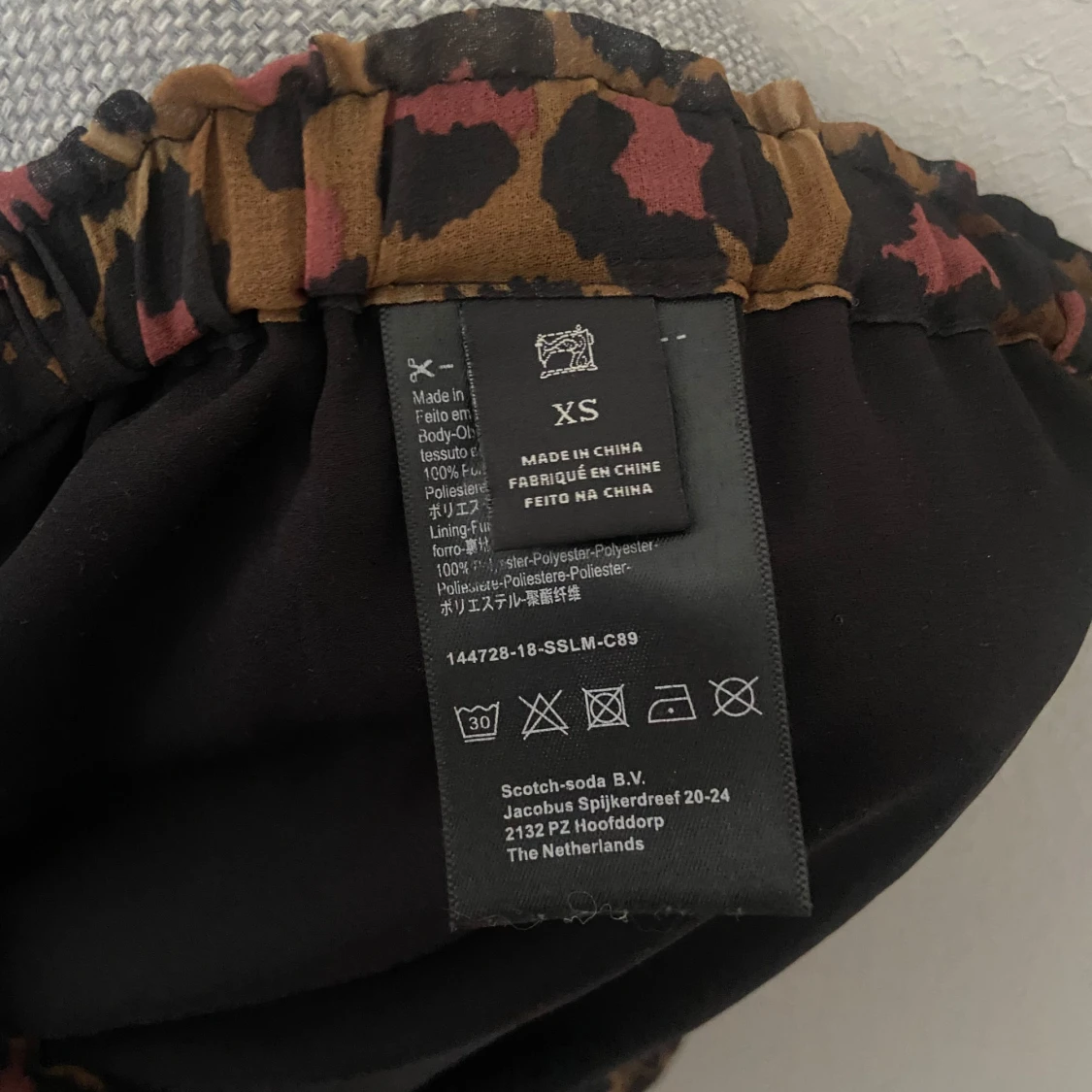 Leopardmönstrad kjol - 3