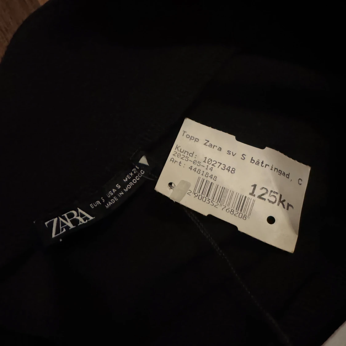 ✨ Elegant svart tröja från Zara – oanvänd! ✨ - 3