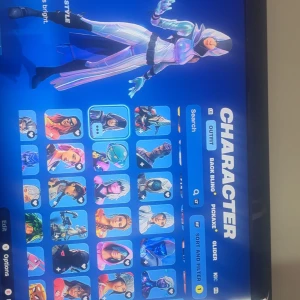 Fortnite Konto  - Säljer mitt fortnite konto med ekslusiva skins som(glow och rough spider knight) samt 111 andra skins och pixaxses som levtihan axe,pris kan diskuteras vid snabb affär.
