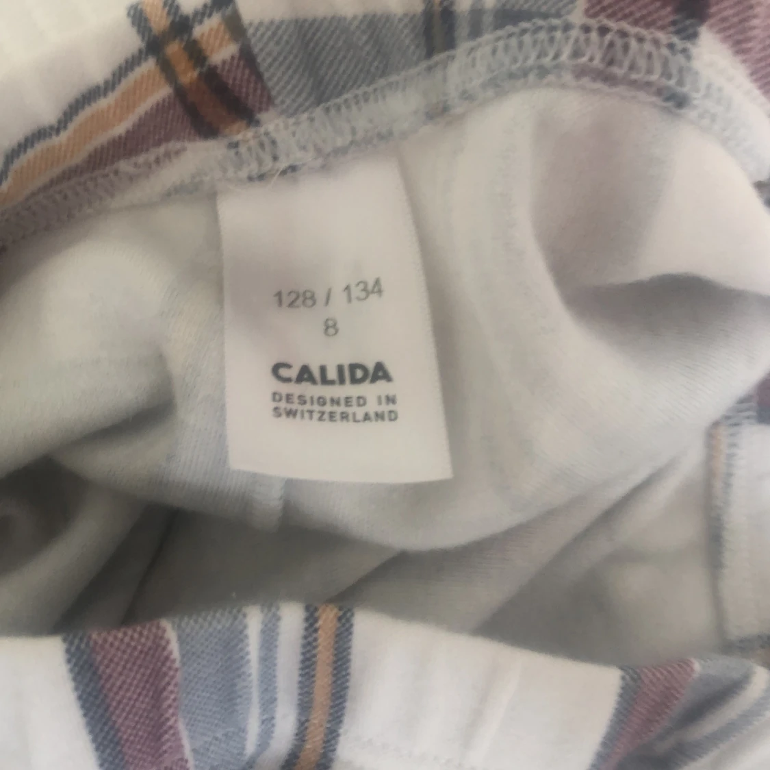 Rutig pyjamasbyxa från Calida - 2