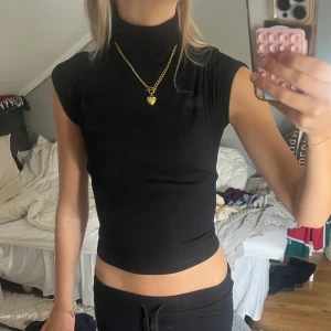 Polo tröja - Super fin ribbad polo tröja/tshirt