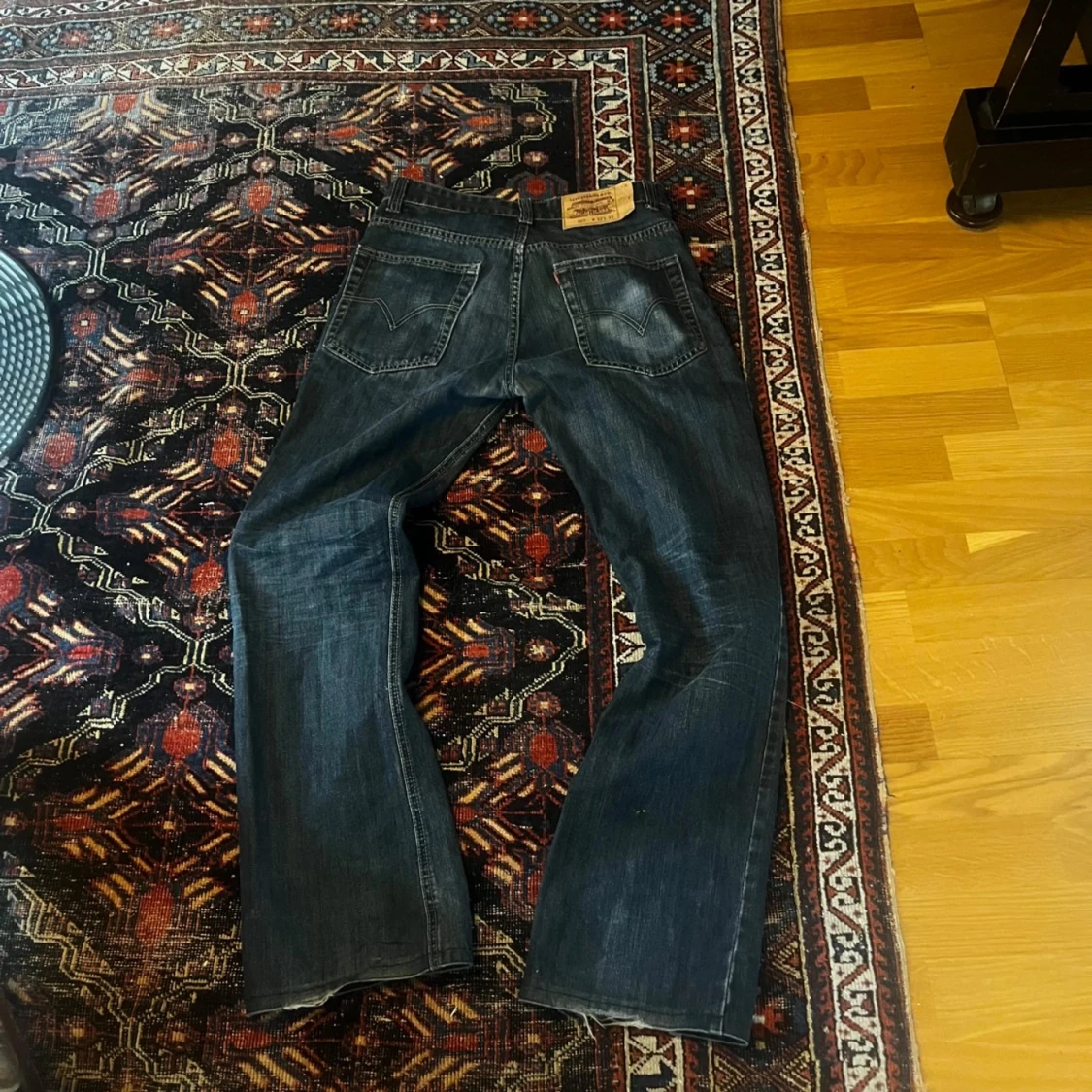 Levi's 507 mörkblå jeans bootcut