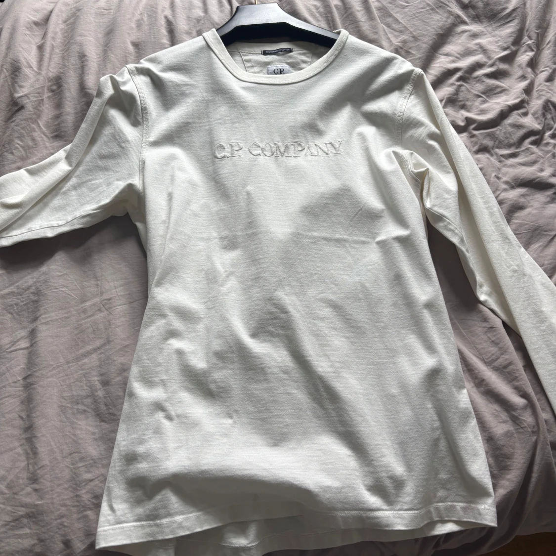 Vit långärmad tröja från C.P. Company