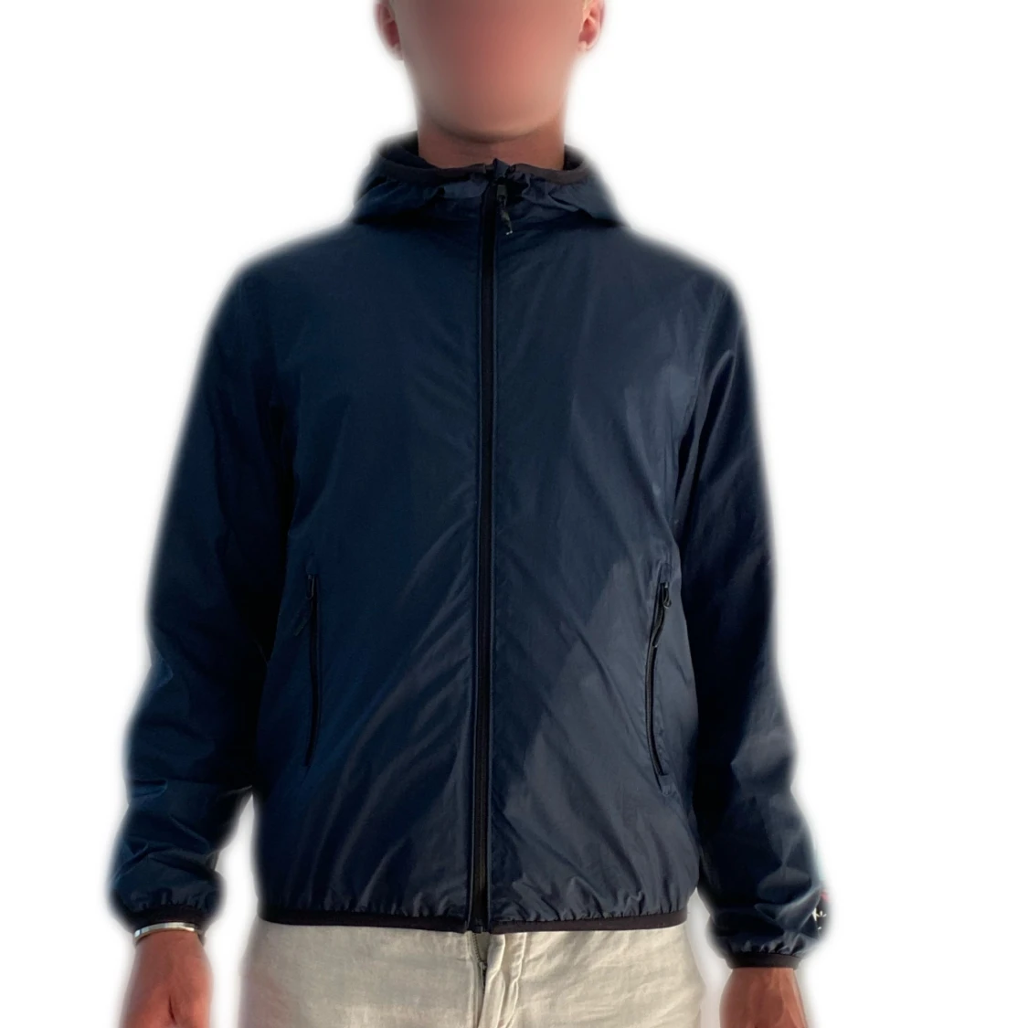 Mörkblå vindjacka från Replay