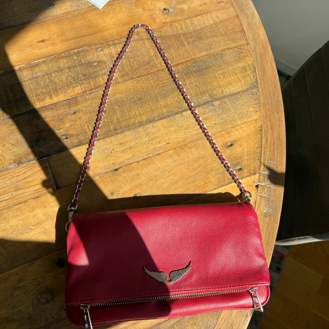 Röd skinn axelväska från Zadig & Voltaire - 2