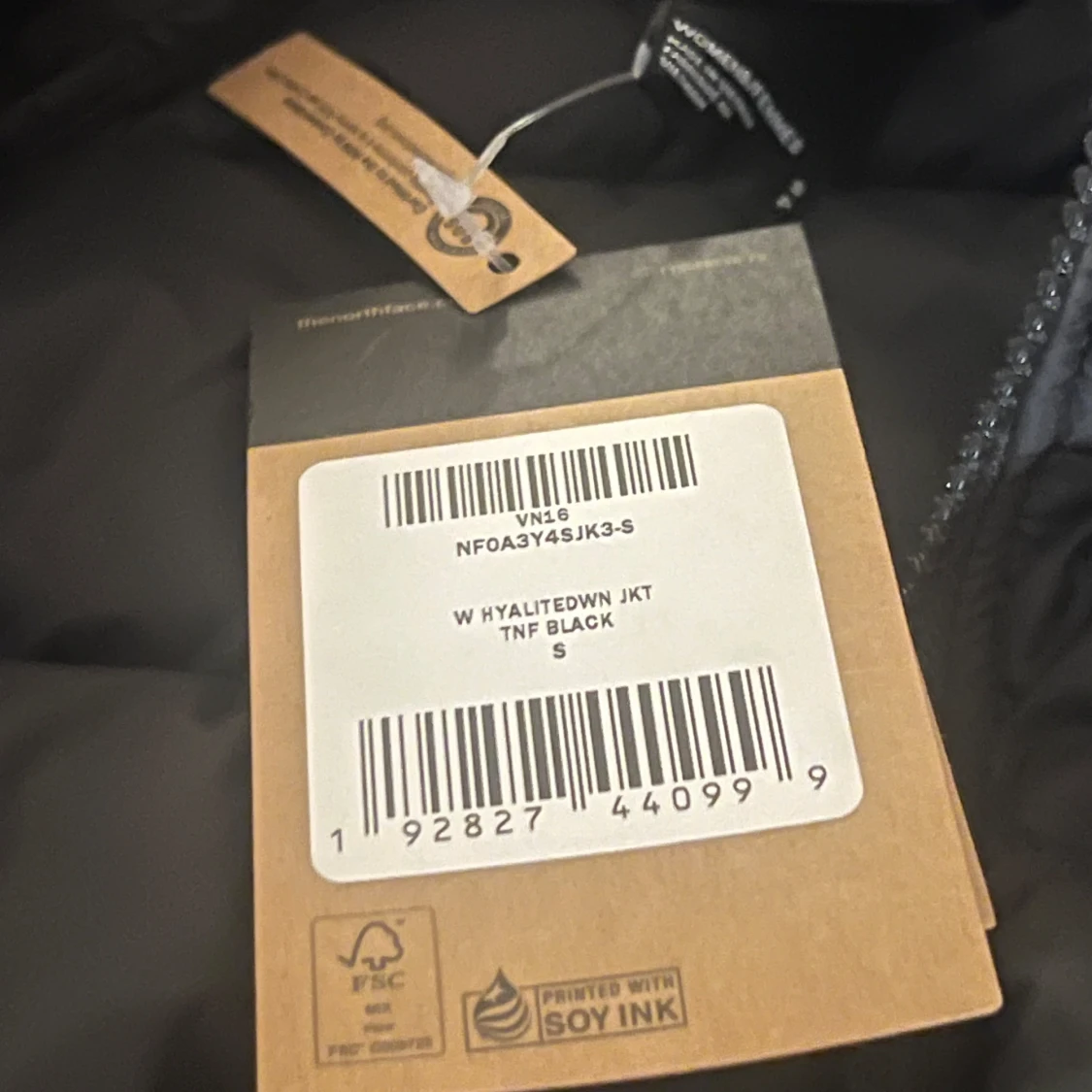 Svart dunjacka från The North Face - 1