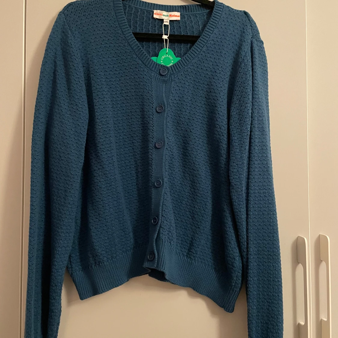 Blå kofta från Cissi och Selma XXL