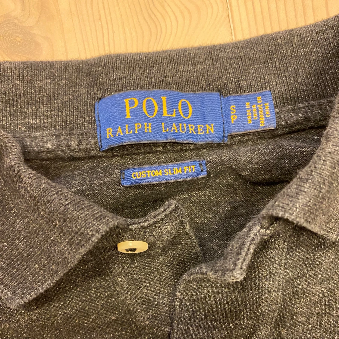 Mörkgrå pikétröja från Polo Ralph Lauren - 2