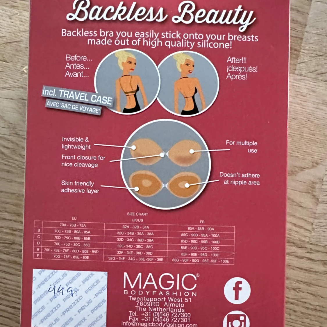 ✨ NY Backless BH från MAGIC Bodyfashion – Strl C, D & E 💕👗 - 1