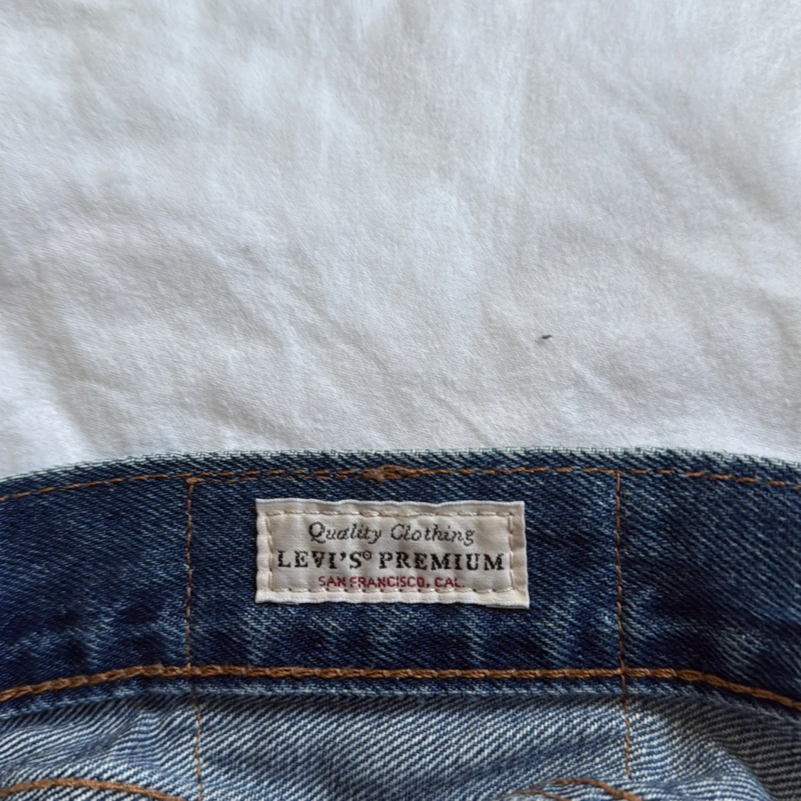 Levi's 501 blå jeans - 3