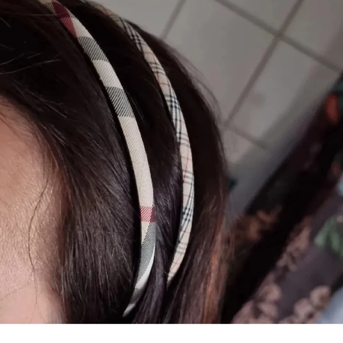 Snyggt  Burberry hårband - 1