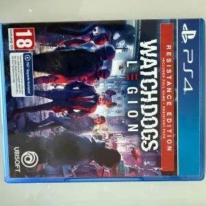Watch Dogs Legion: Resistance Edition - Detta är inte en bok, utan ett PlayStation 4-spel: Watch Dogs Legion Resistance Edition. Spelet utspelar sig i ett futuristiskt London där du kan rekrytera och spela som vem som helst i staden. Perfekt för dig som gillar action, äventyr och teknik.