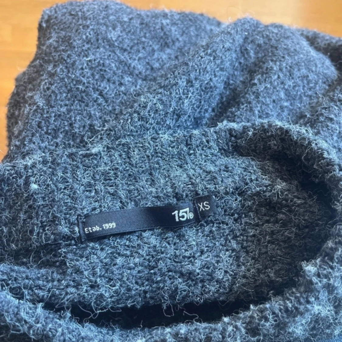 Mörkgrå stickad tröja från lager 157 - 1