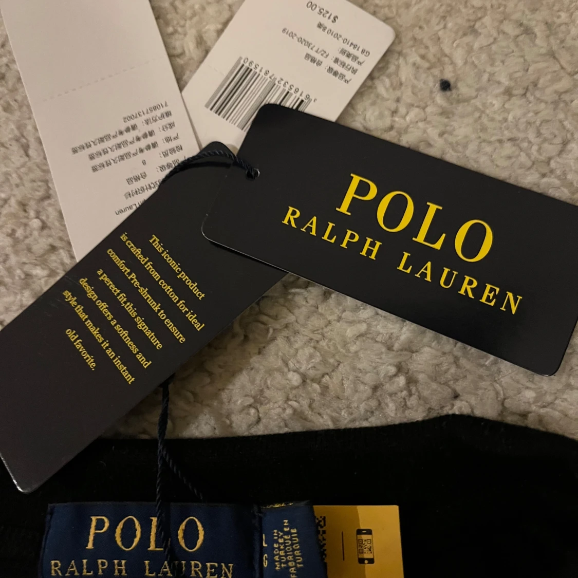 Svart pikétröja från Polo Ralph Lauren - 2