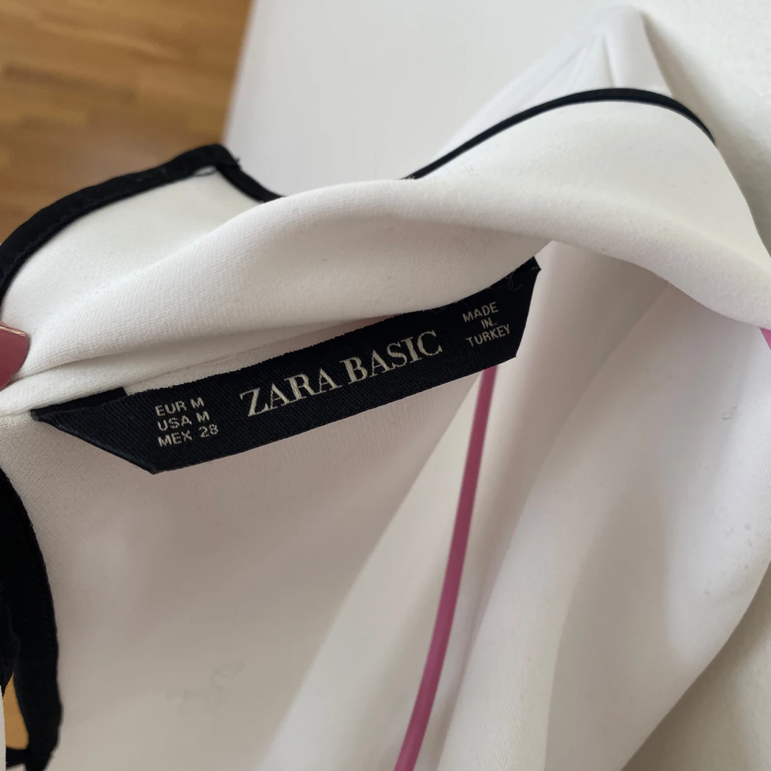 Vit och svart blus från Zara - 2