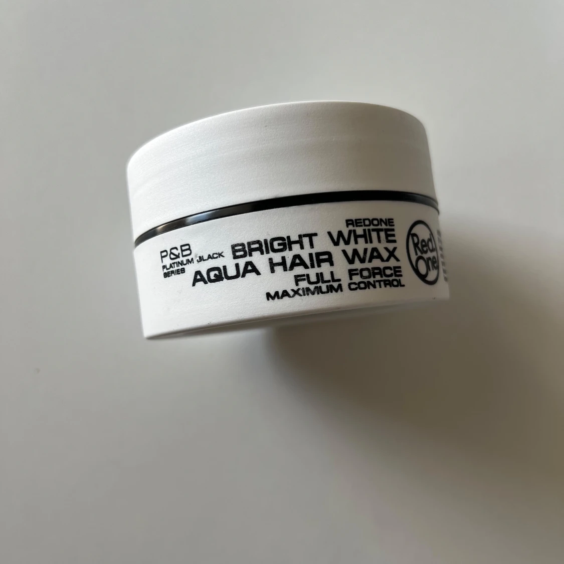 Red One Bright White Aqua Hair Wax - 1