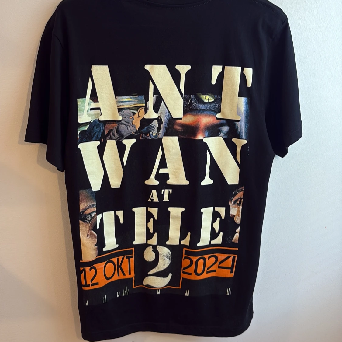 Ant Wan Tele2 Arena svart t-shirt