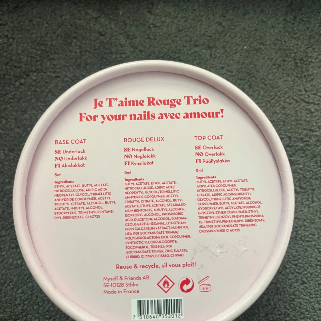 Atelier Rouge Je T’aime Rouge Trio - 4