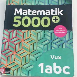 Matematik 5000+ Vux 1abc - Helt ny bok för komvux 