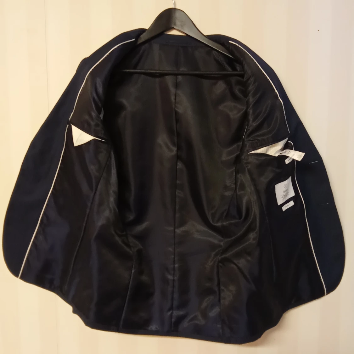 Mörkblå kavaj med Bläck märke, stl 48 - 1