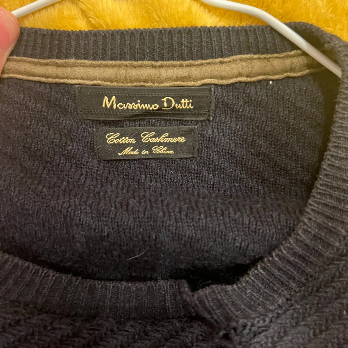 Mörkblå tröja från Massimo Dutti - 2