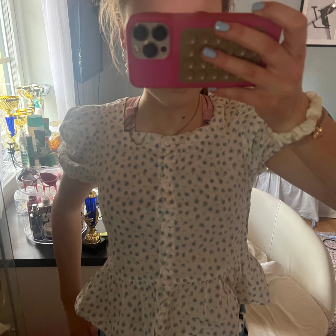 Blommig blus från KappAhl