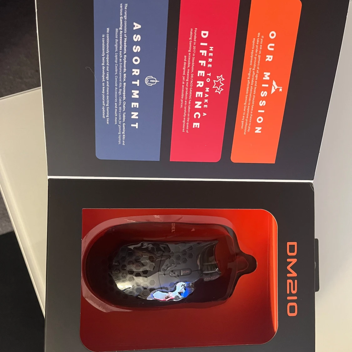 Deltaco Gaming Mus DM210 - 1