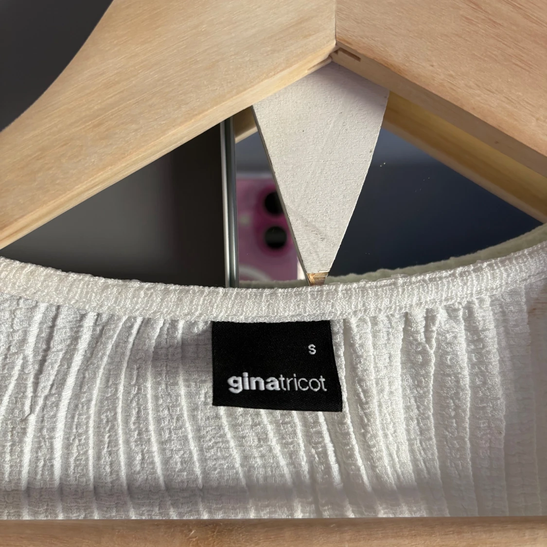 Vit blus från Gina Tricot - 2