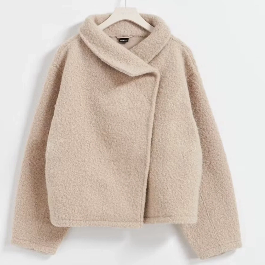 Beige teddyjacka - 2