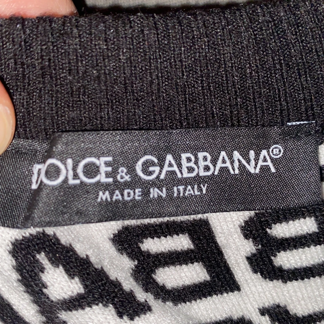 Svartvit tröja från Dolce & Gabbana - 2