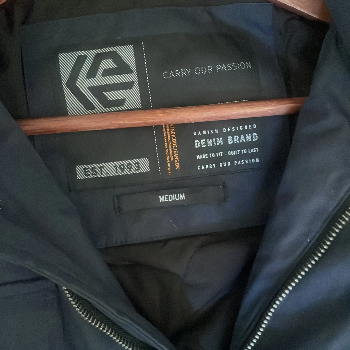 Mörkblå fieldjacka - 1