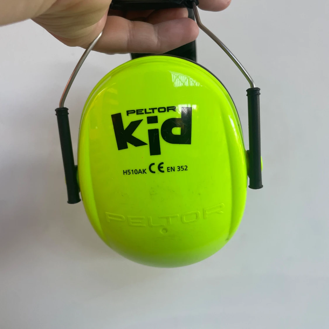 Neongula hörselskydd Peltor Kid  - 1